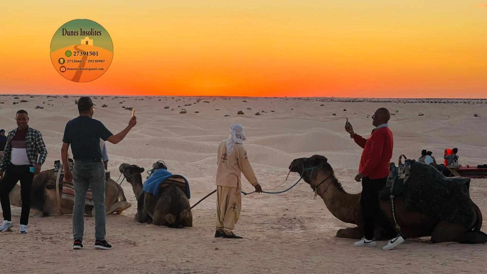 Luxury Camp Dunes Insolites Sabria Exterior foto
